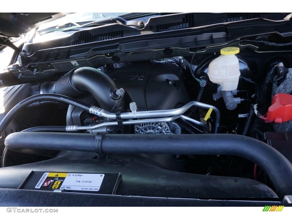 2018 1500 Express Regular Cab - Brilliant Black Crystal Pearl / Black/Diesel Gray photo #13