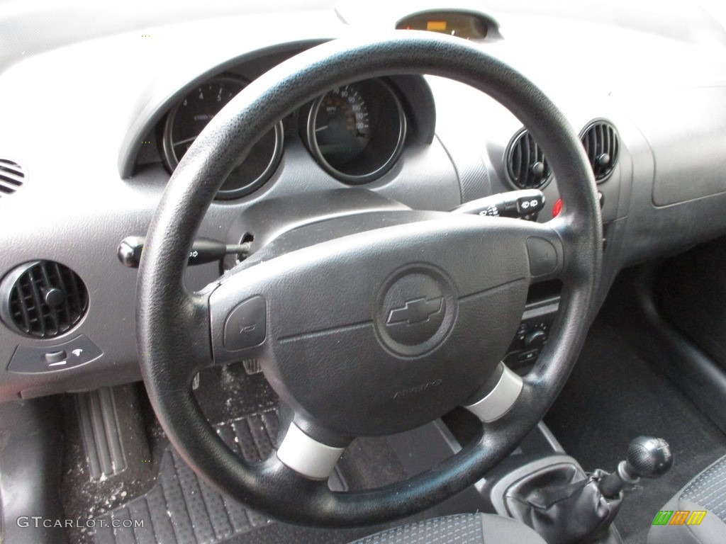 2007 Aveo 5 LS Hatchback - Spicy Orange / Charcoal Black photo #13