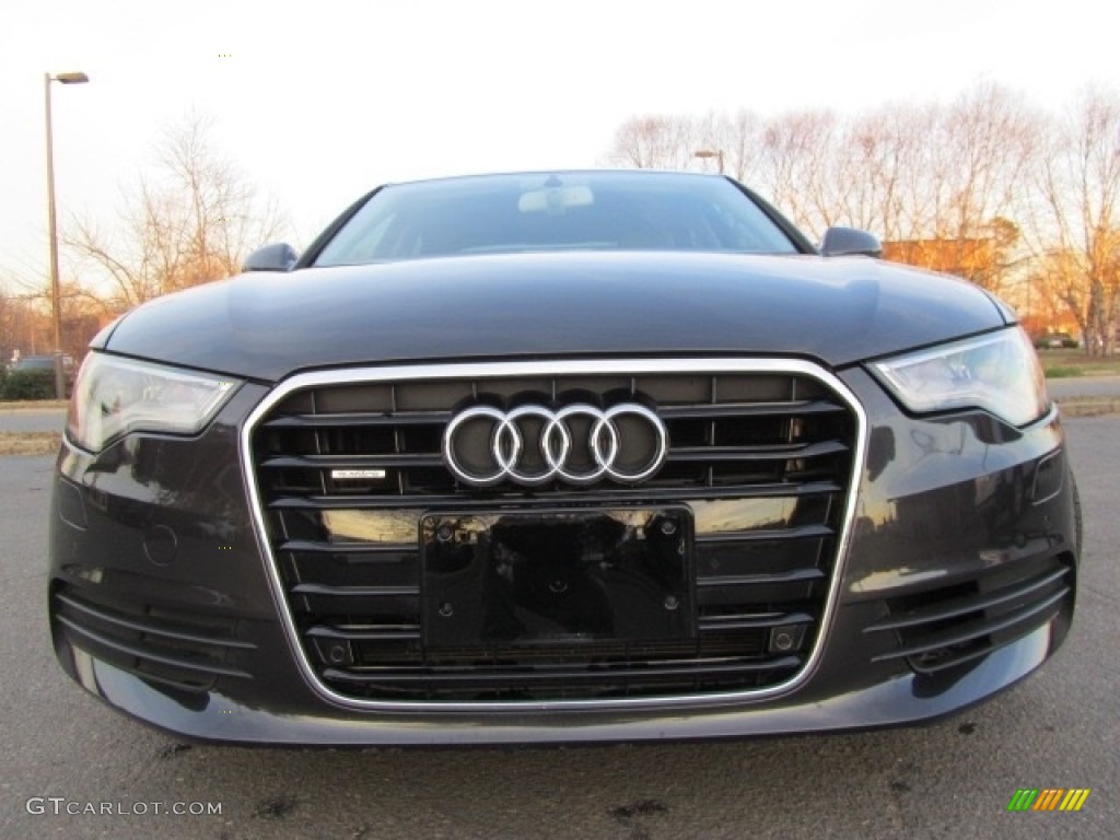 2013 A6 3.0T quattro Sedan - Oolong Gray Metallic / Titanium Gray photo #4