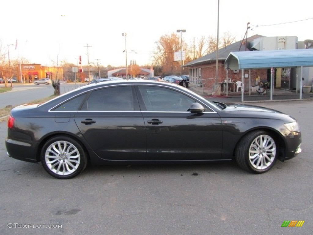 2013 A6 3.0T quattro Sedan - Oolong Gray Metallic / Titanium Gray photo #11