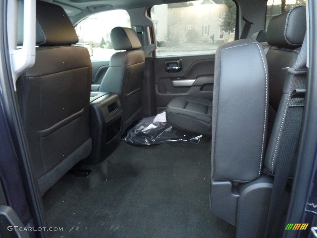 2018 Chevrolet Silverado 1500 LTZ Crew Cab 4x4 Rear Seat Photo #124653681