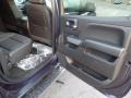 Jet Black 2018 Chevrolet Silverado 1500 LTZ Crew Cab 4x4 Door Panel