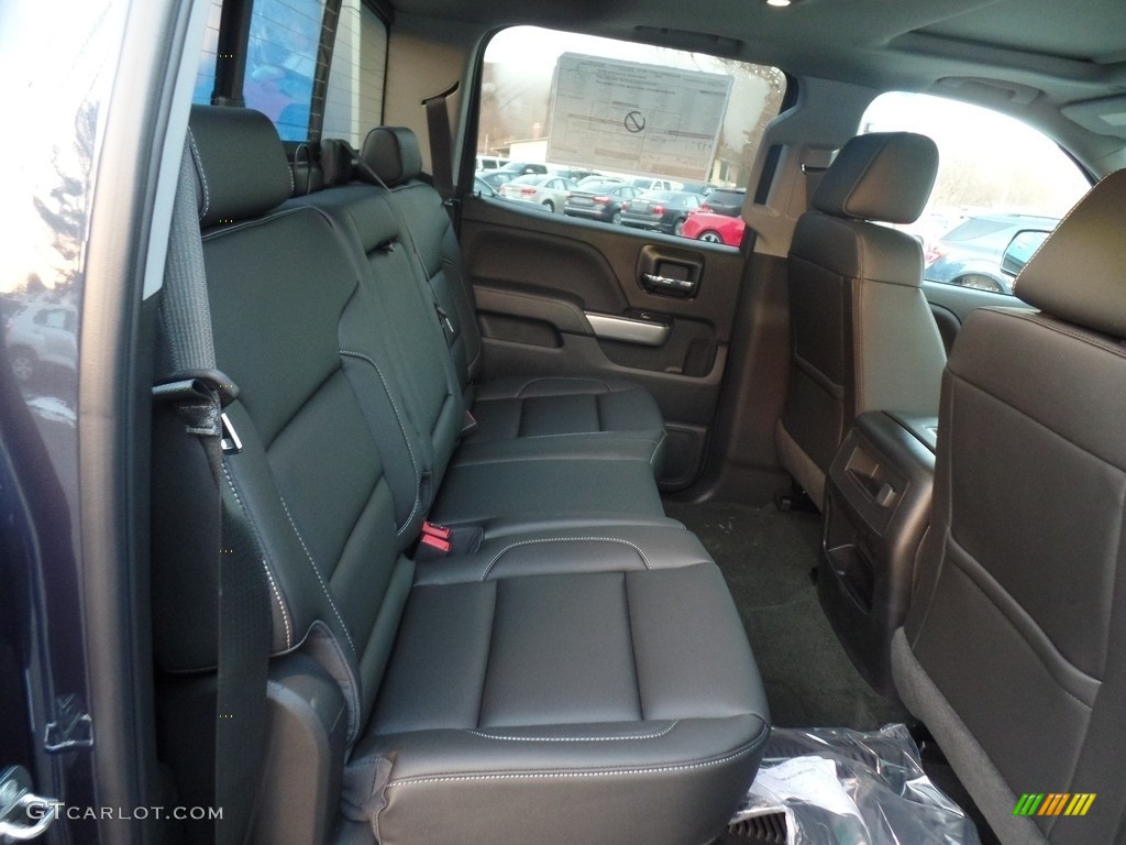 Jet Black Interior 2018 Chevrolet Silverado 1500 LTZ Crew Cab 4x4 Photo #124653730