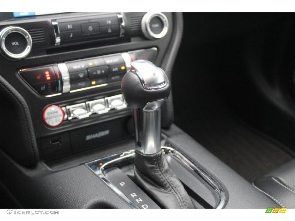 2016 Mustang GT Premium Coupe - Shadow Black / California Special Ebony Black/Miko Suede photo #21