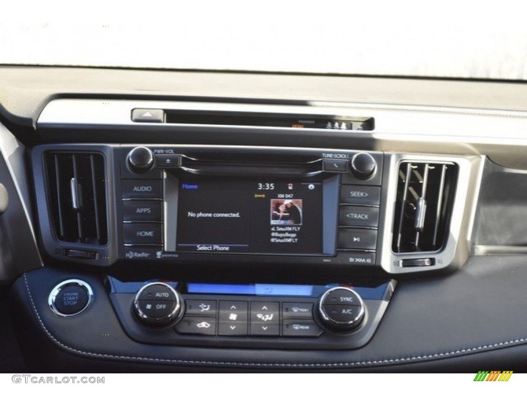 2018 RAV4 XLE AWD - Silver Sky Metallic / Black photo #6