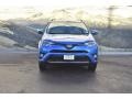 2018 Electric Storm Blue Toyota RAV4 XLE AWD  photo #2