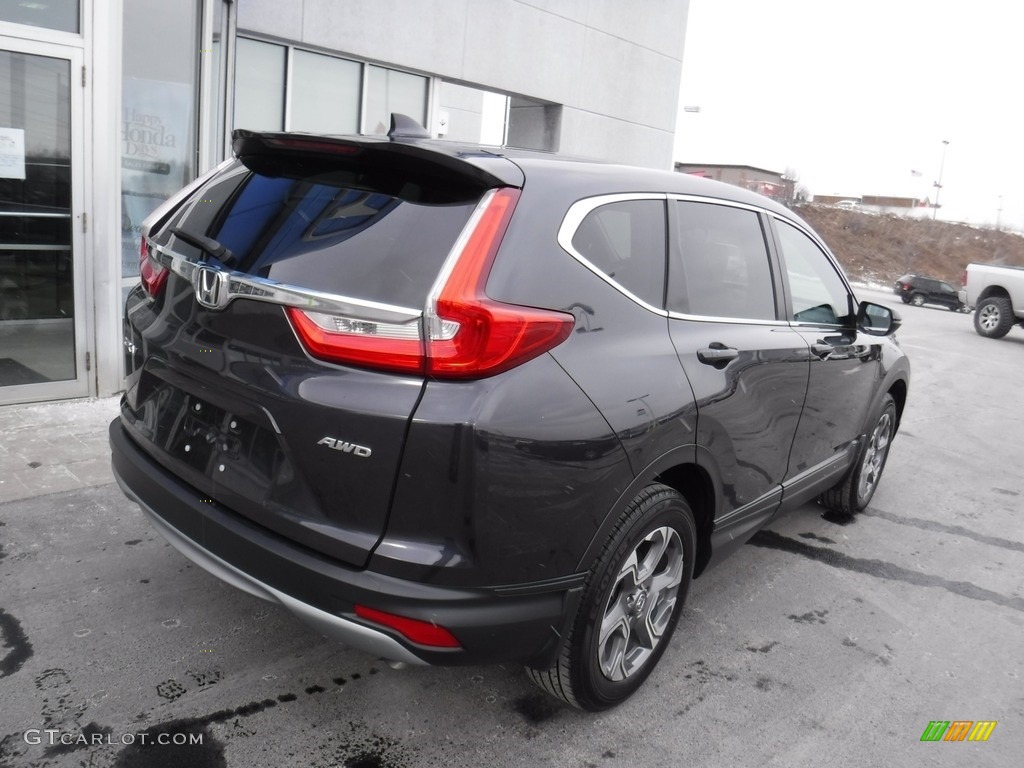 2017 CR-V EX-L AWD - Modern Steel Metallic / Gray photo #10