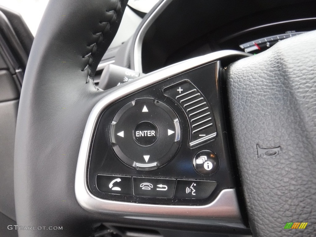 2017 CR-V EX-L AWD - Modern Steel Metallic / Gray photo #23