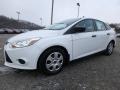 Oxford White 2012 Ford Focus S Sedan