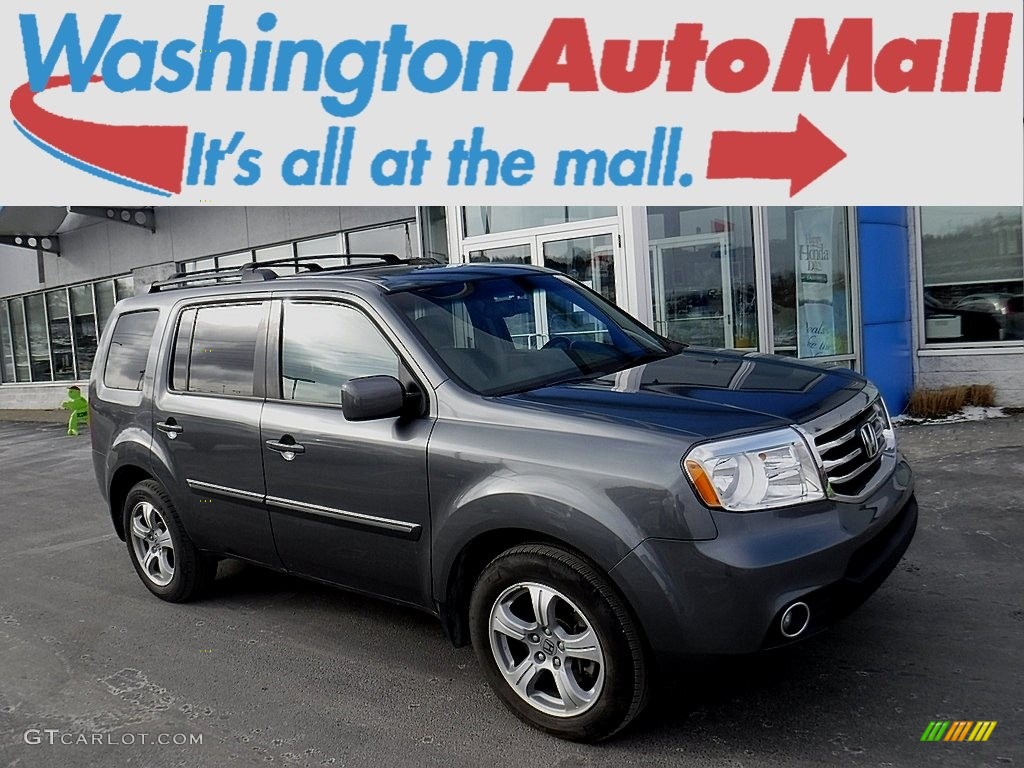 2012 Polished Metal Metallic Honda Pilot Ex L 4wd 124644857