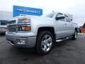 Silver Ice Metallic - Silverado 1500 LTZ Crew Cab 4x4 Photo No. 2