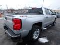 2014 Silver Ice Metallic Chevrolet Silverado 1500 LTZ Crew Cab 4x4  photo #7