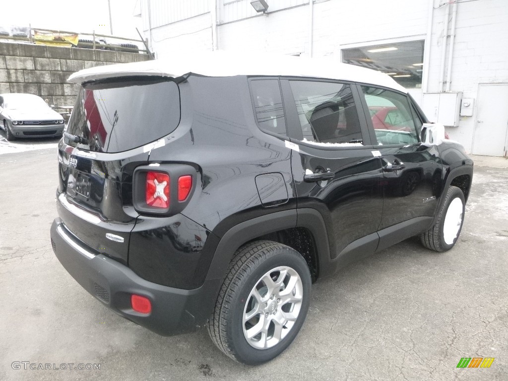 2017 Renegade Latitude 4x4 - Black / Bark Brown/Ski Grey photo #5