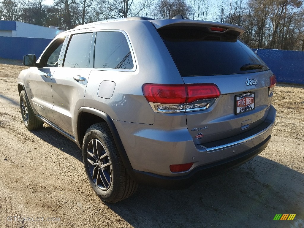 2018 Grand Cherokee Limited 4x4 - Billet Silver Metallic / Black photo #4
