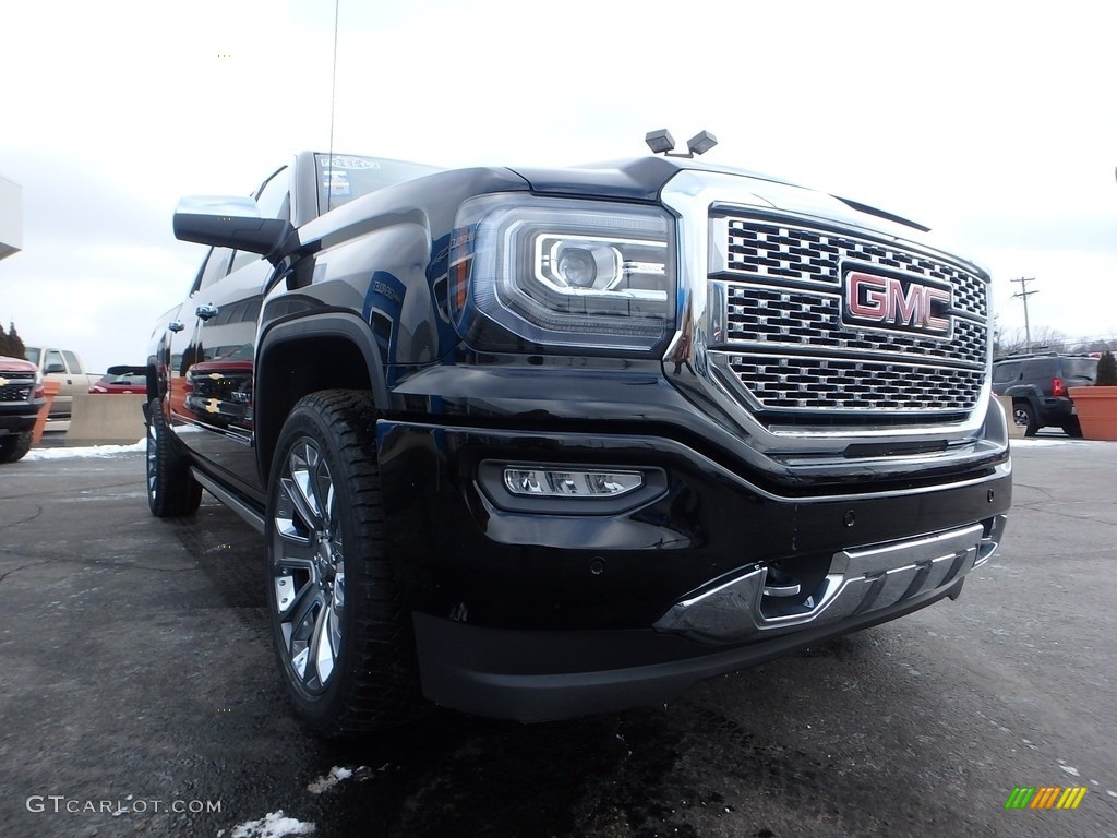 2016 Sierra 1500 Denali Crew Cab 4WD - Onyx Black / Cocoa/Dune photo #11