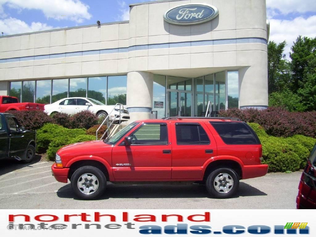 Victory Red Chevrolet Blazer