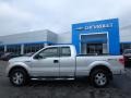 2010 Ingot Silver Metallic Ford F150 STX SuperCab 4x4  photo #3