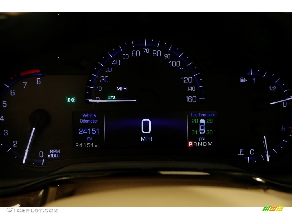 2014 CTS Luxury Sedan AWD - Silver Coast Metallic / Light Cashmere/Medium Cashmere photo #9