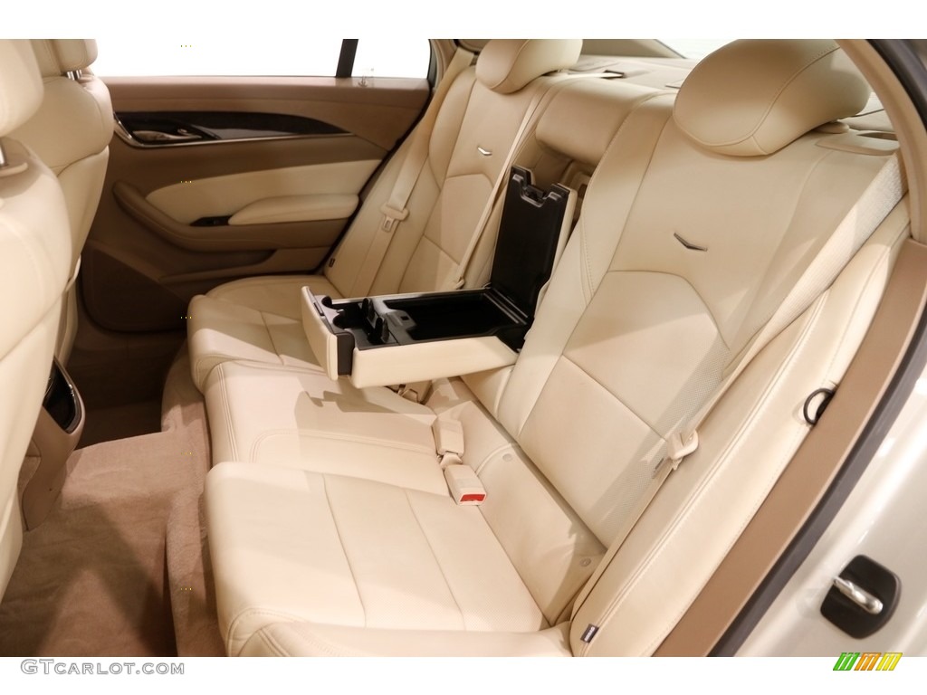 2014 CTS Luxury Sedan AWD - Silver Coast Metallic / Light Cashmere/Medium Cashmere photo #22