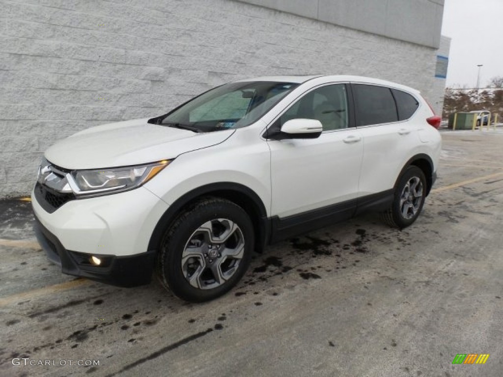 2018 CR-V EX AWD - White Diamond Pearl / Ivory photo #5