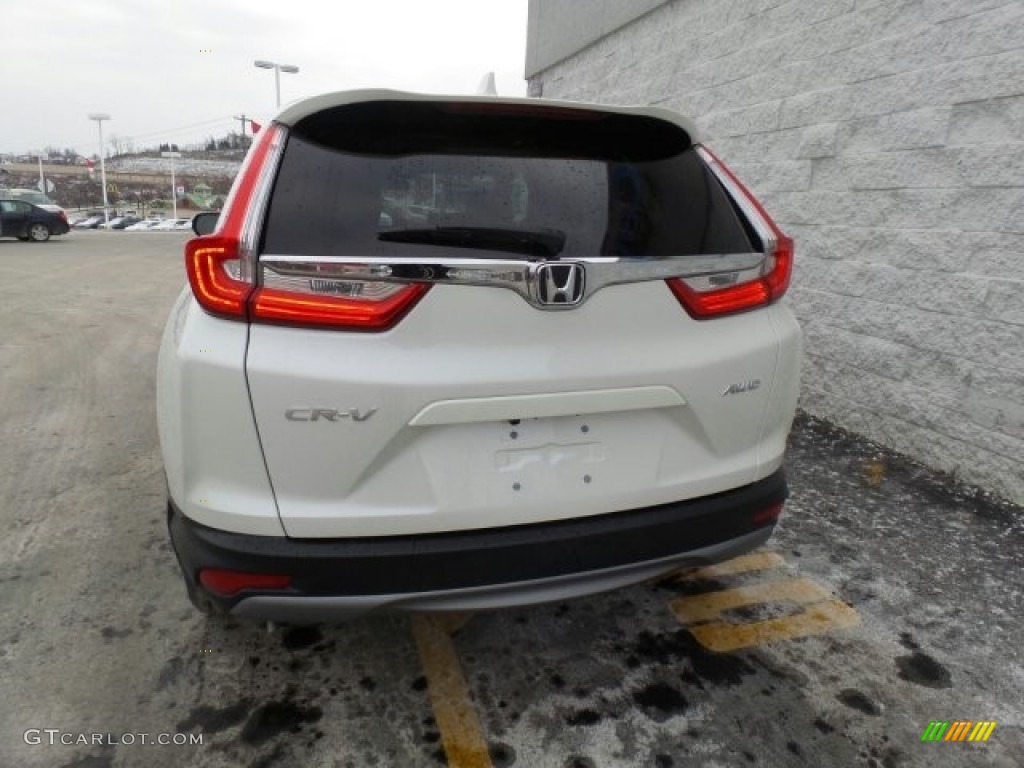 2018 CR-V EX AWD - White Diamond Pearl / Ivory photo #7