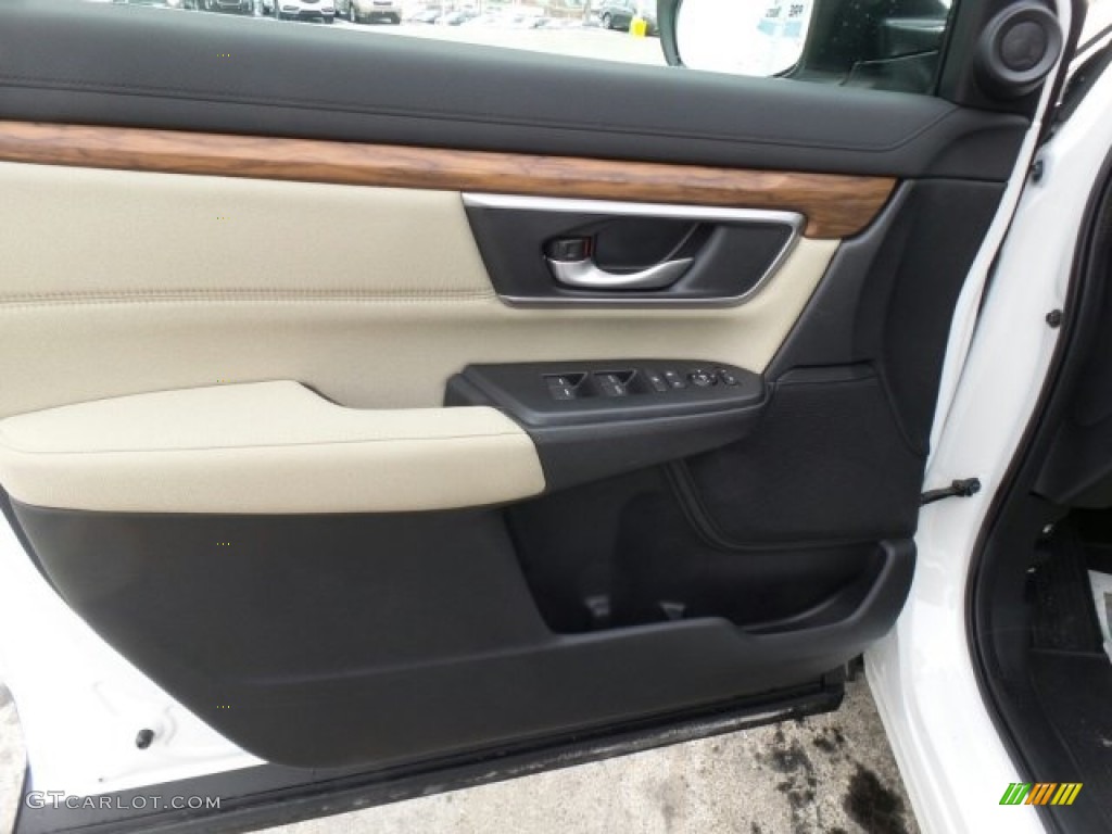 2018 CR-V EX AWD - White Diamond Pearl / Ivory photo #12