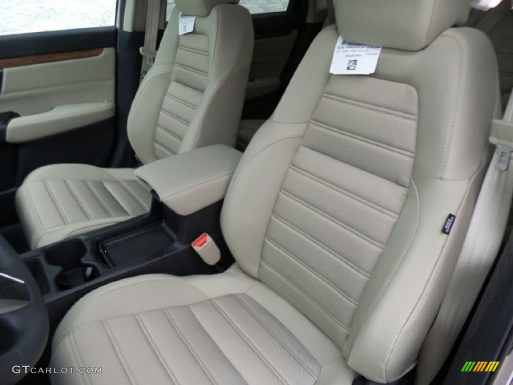 Ivory Interior 2018 Honda CR-V EX AWD Photo #124665853