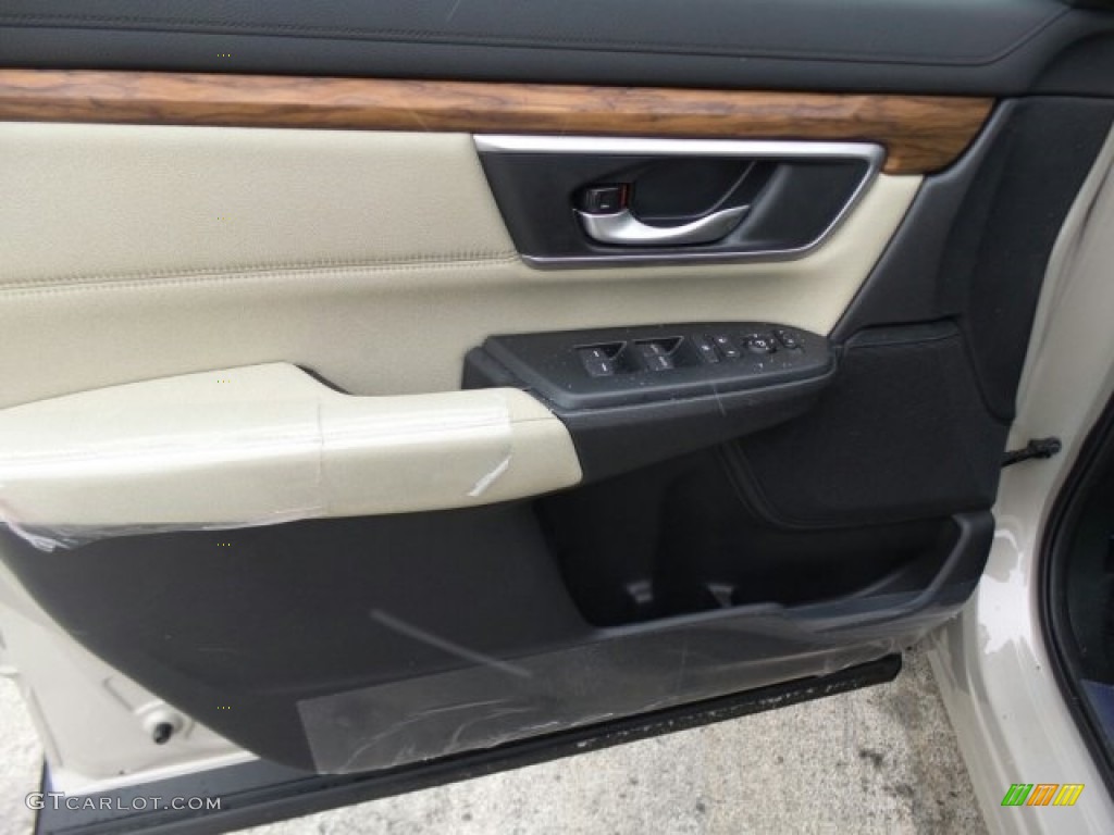 2018 Honda CR-V EX AWD Ivory Door Panel Photo #124665868