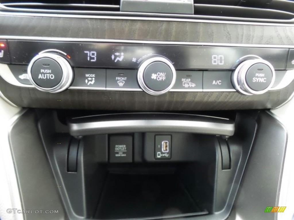 2018 Accord EX-L Sedan - Radiant Red Metallic / Ivory photo #21