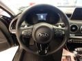 Black 2018 Kia Stinger Premium AWD Steering Wheel