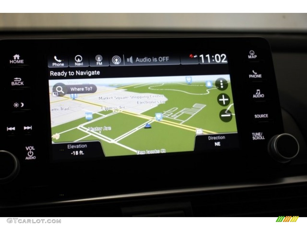 2018 Honda Accord Touring Sedan Navigation Photo #124668158