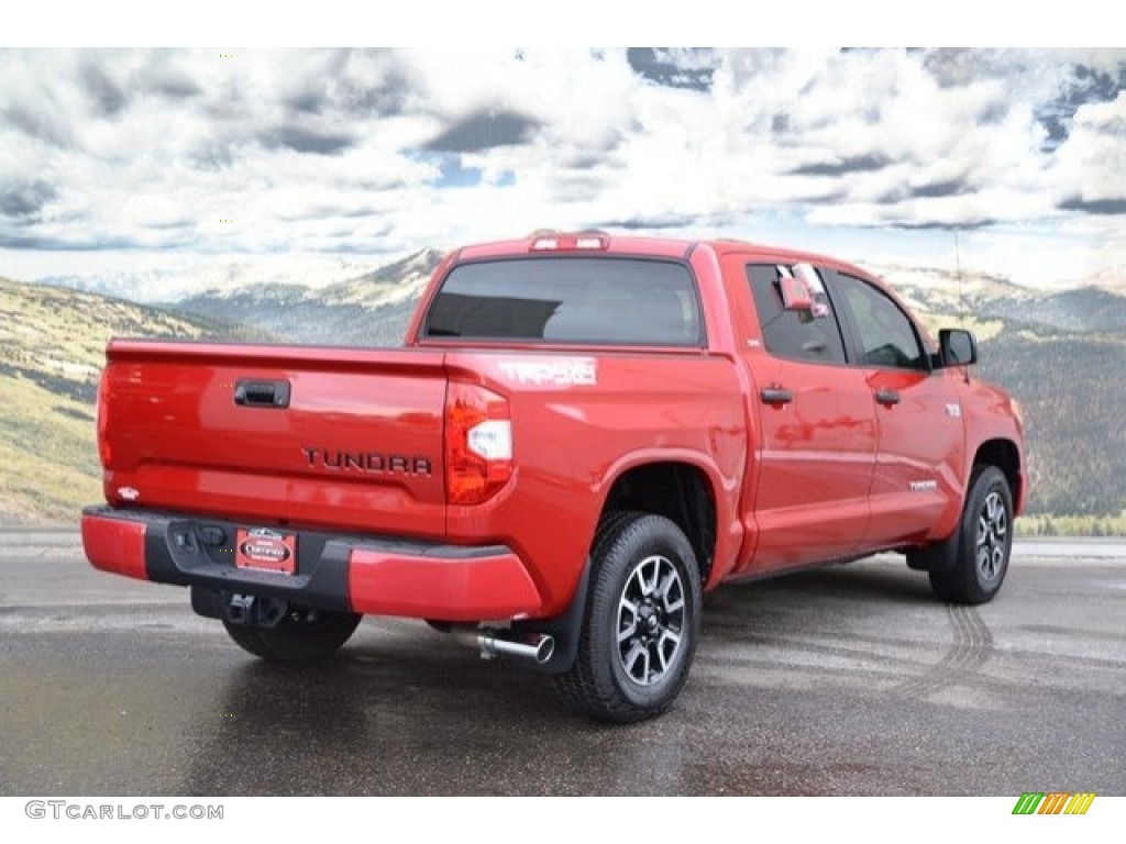 2017 Tundra SR5 CrewMax 4x4 - Barcelona Red Metallic / Black photo #3