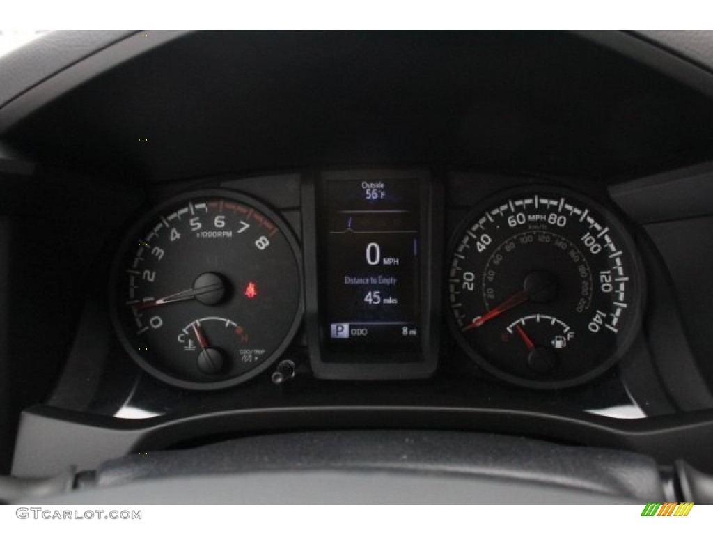 2018 Toyota Tacoma SR Double Cab Gauges Photo #124668826