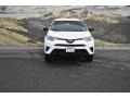 2018 Super White Toyota RAV4 LE AWD  photo #2