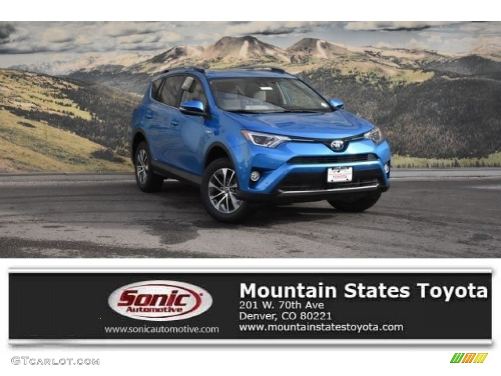 Electric Storm Blue Toyota RAV4