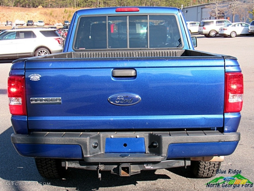 2011 Ranger XLT SuperCab - Vista Blue Metallic / Medium Dark Flint photo #4