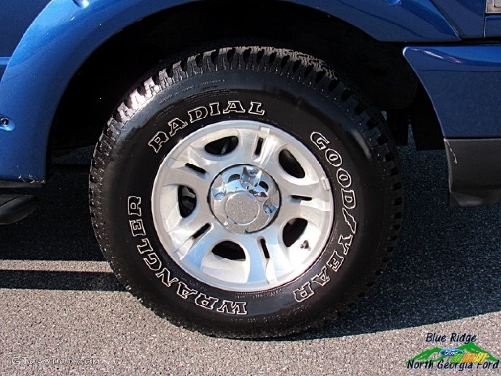 2011 Ranger XLT SuperCab - Vista Blue Metallic / Medium Dark Flint photo #9