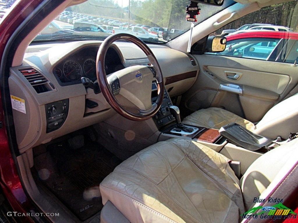 2003 XC90 T6 AWD - Ruby Red Metallic / Graphite photo #5