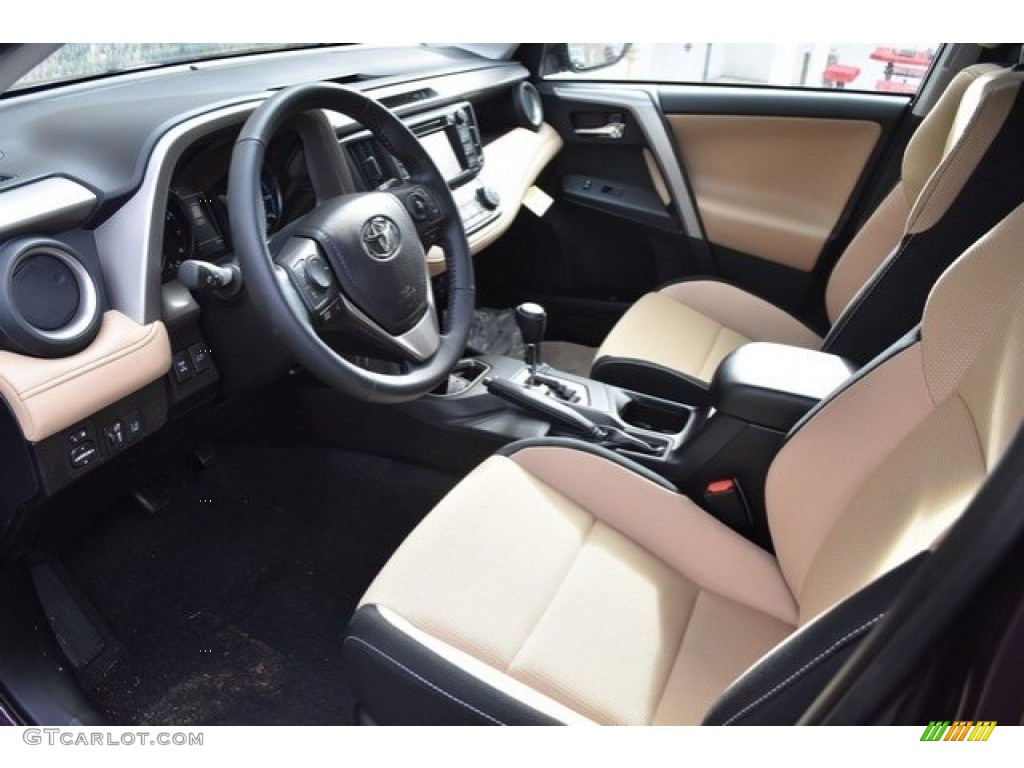 2018 RAV4 XLE AWD - Black / Nutmeg photo #5