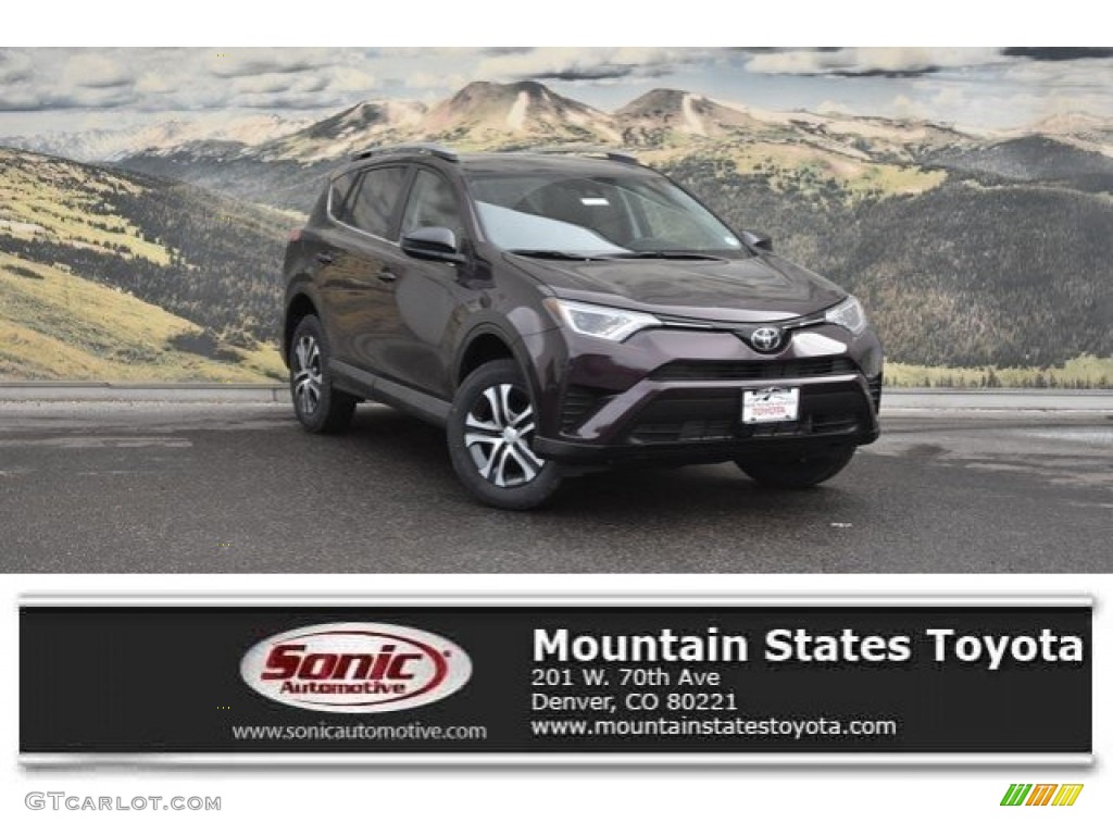 2018 RAV4 LE AWD - Black / Black photo #1