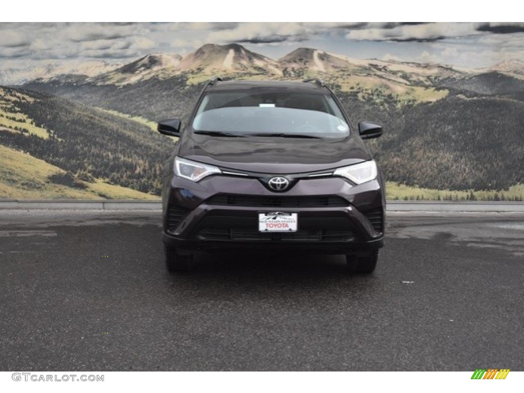 2018 RAV4 LE AWD - Black / Black photo #2