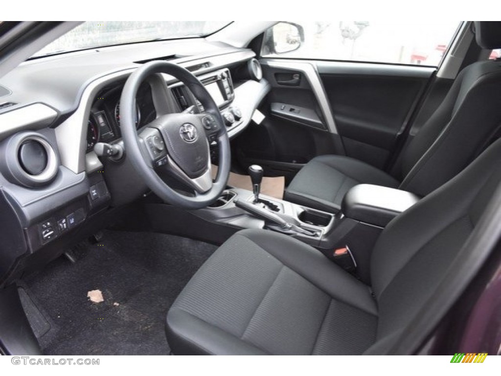 2018 RAV4 LE AWD - Black / Black photo #5