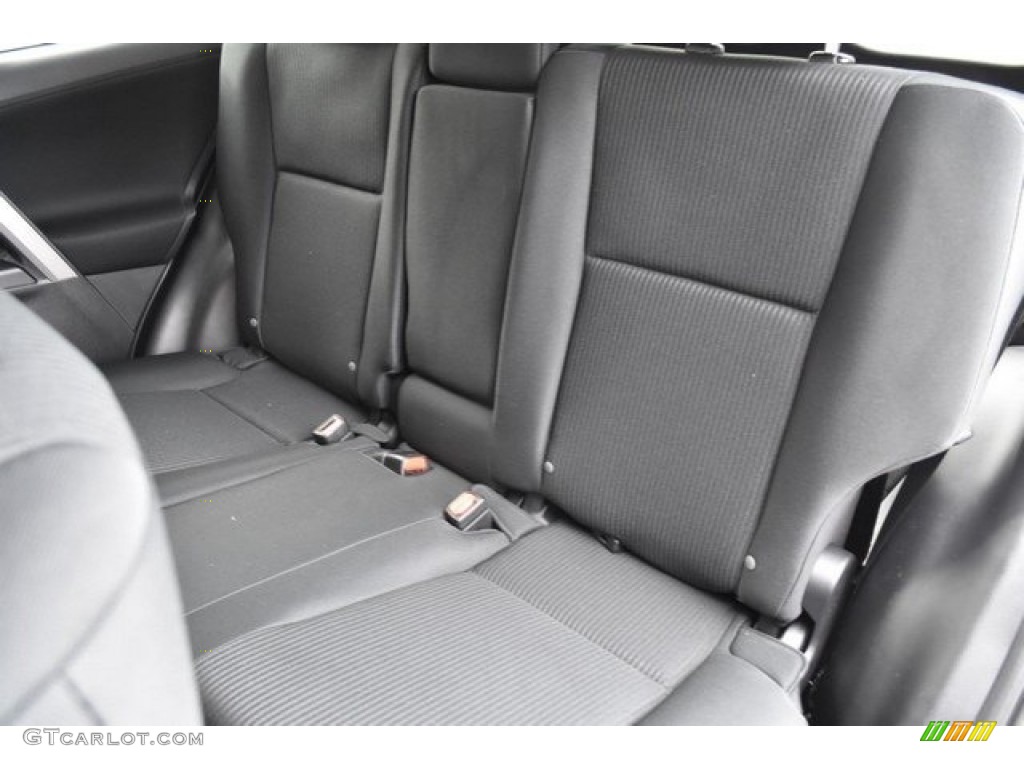 2018 RAV4 LE AWD - Black / Black photo #7