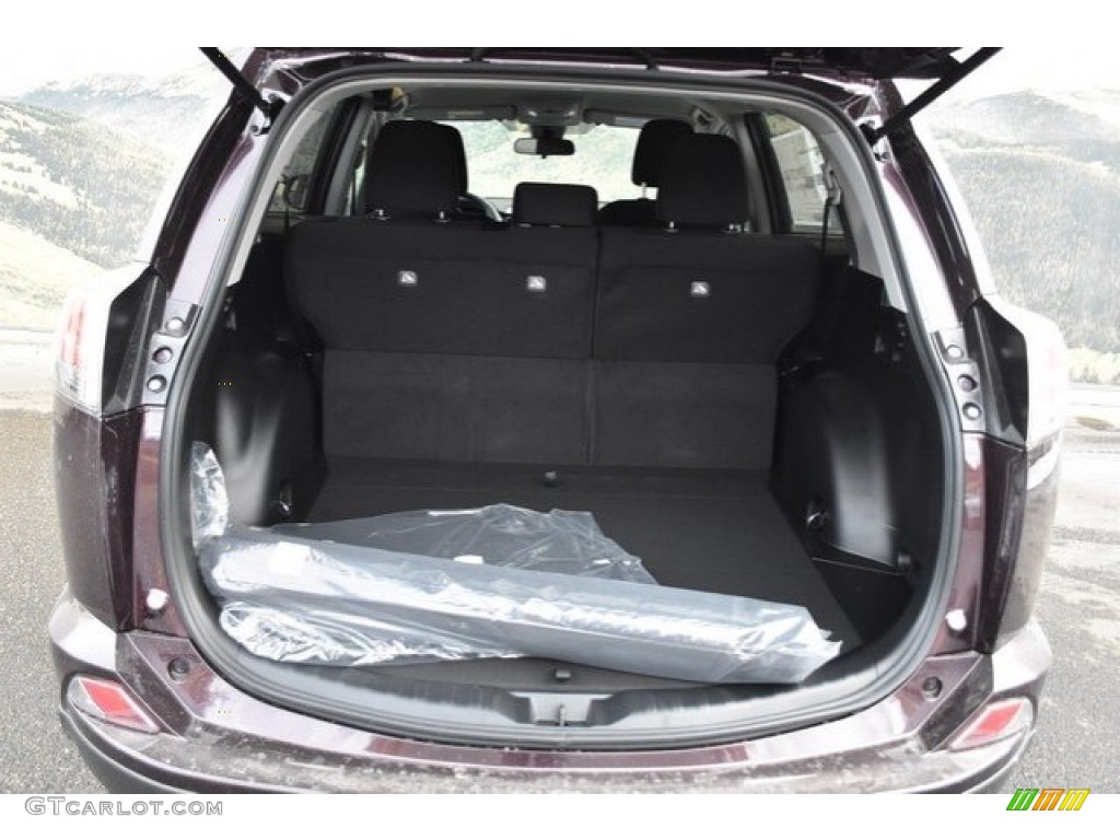 2018 RAV4 LE AWD - Black / Black photo #8