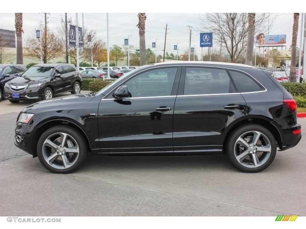 Brilliant Black 2017 Audi Q5 3.0 TFSI Premium Plus quattro Exterior Photo #124678168