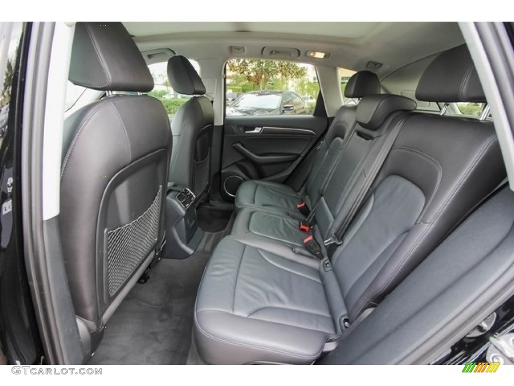 Black Interior 2017 Audi Q5 3.0 TFSI Premium Plus quattro Photo #124678264