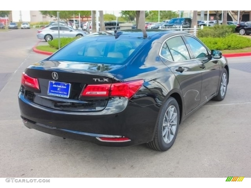 2018 TLX Technology Sedan - Crystal Black Pearl / Parchment photo #7