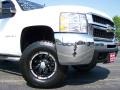 2008 Summit White Chevrolet Silverado 2500HD LS Crew Cab 4x4  photo #2