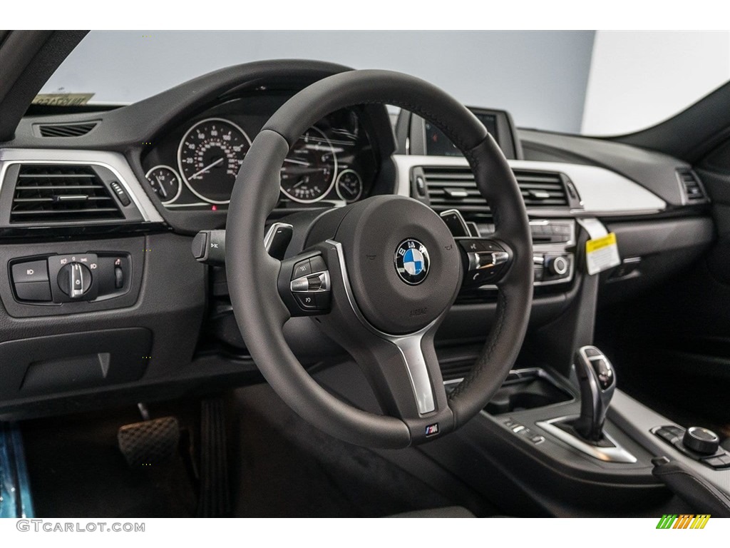2018 BMW 3 Series 330i Sedan Black Dashboard Photo #124681416