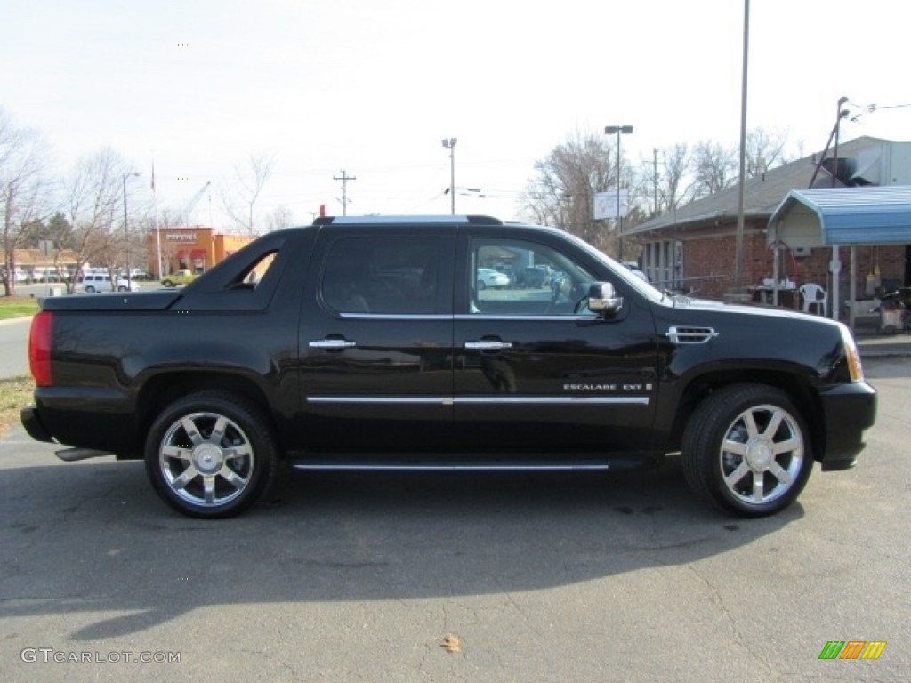 2007 Escalade EXT AWD - Black Raven / Ebony/Ebony photo #11